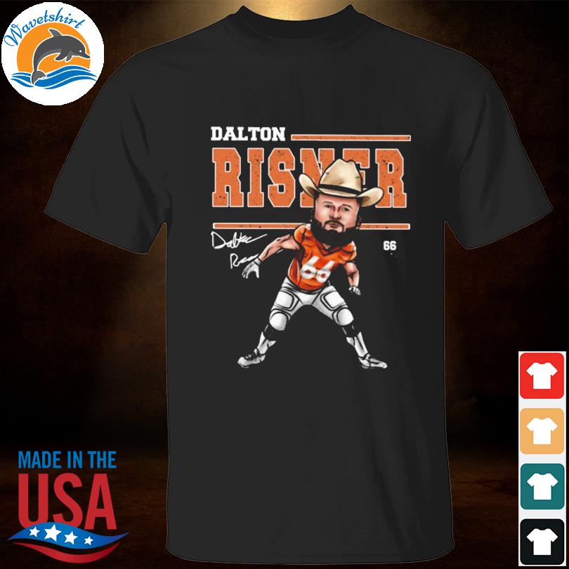 Dalton Risner Denver Broncos signature Classic T-shirt - Dalatshirt