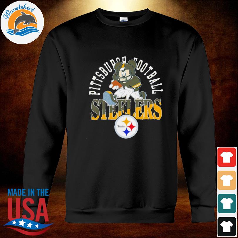 NFL Pittsburgh Steelers Disney Number Mickey Mouse shirt, hoodie, sweater,  longsleeve and V-neck T-shirt