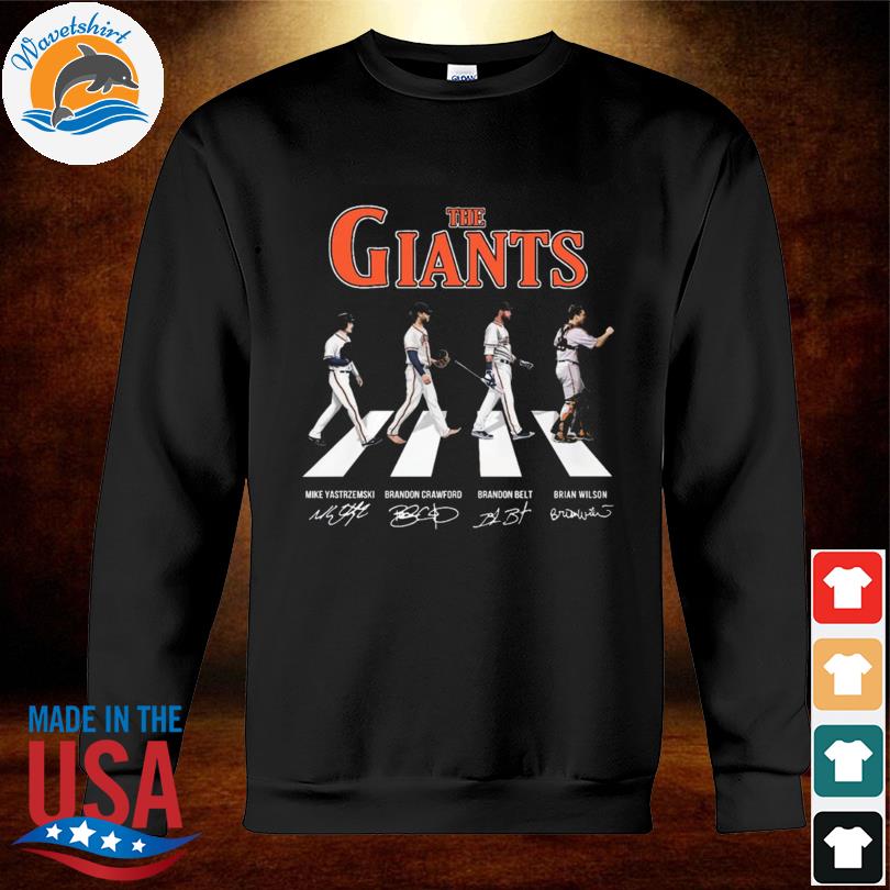 The San Francisco Giants Abbey Road signatures 2022 shirt, hoodie