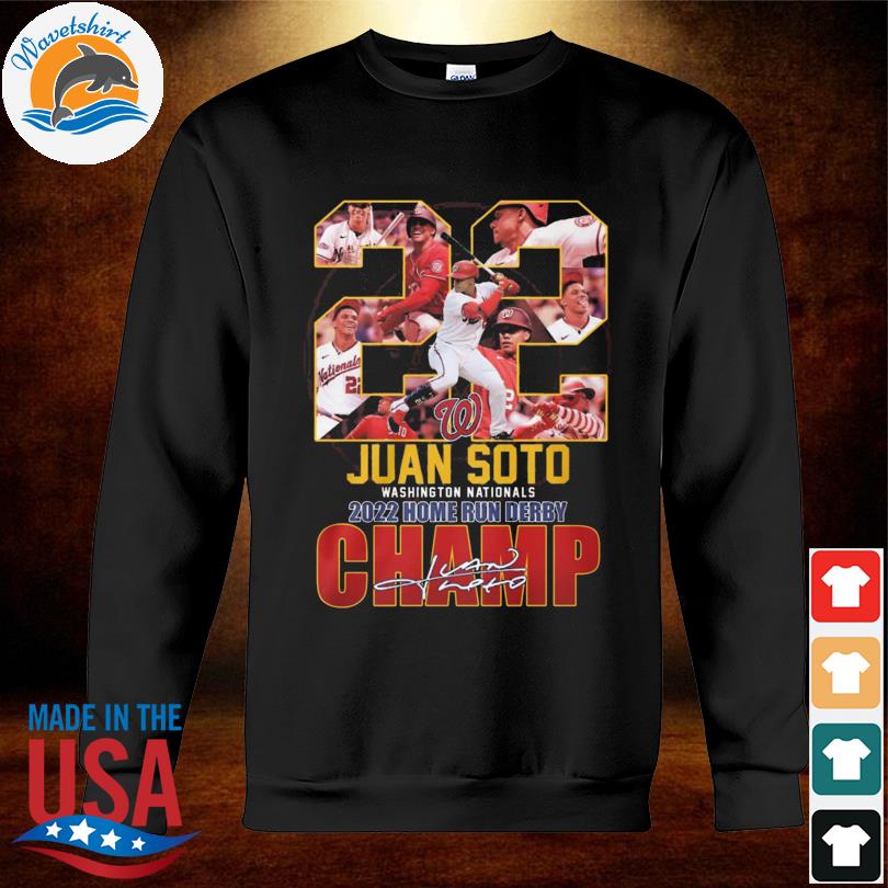 Washington Nationals Juan Soto Home Run Derby Champ shirt, hoodie, sweater,  long sleeve and tank top