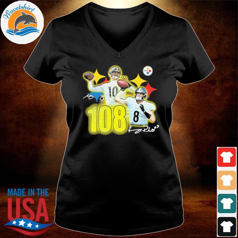 Kenny Pickett Mitchell Trubisky 108 Shirt Pittsburgh Steelers