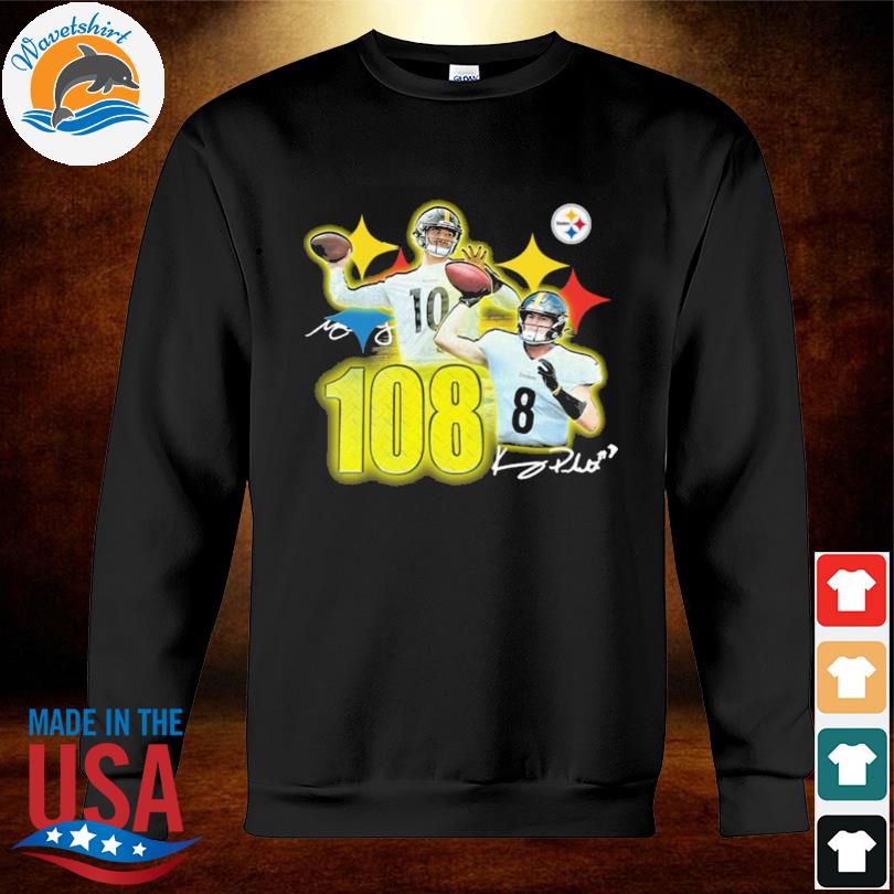 Official Pittsburgh Steelers kenny pickett signature T-shirt, hoodie, tank  top, sweater and long sleeve t-shirt