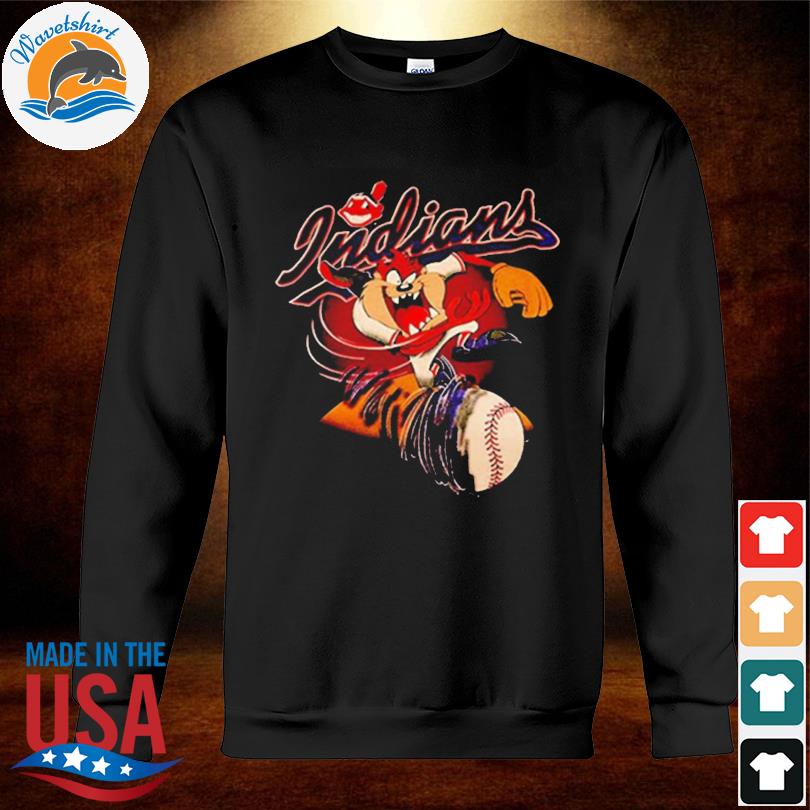 Cleveland Indians Taz Mania Looney Tunes shirt - Kingteeshop