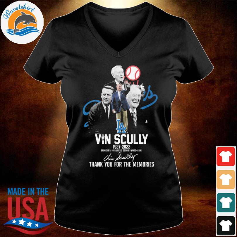 Thank You Vin Scully Dodgers 67 Shirt - Hersmiles