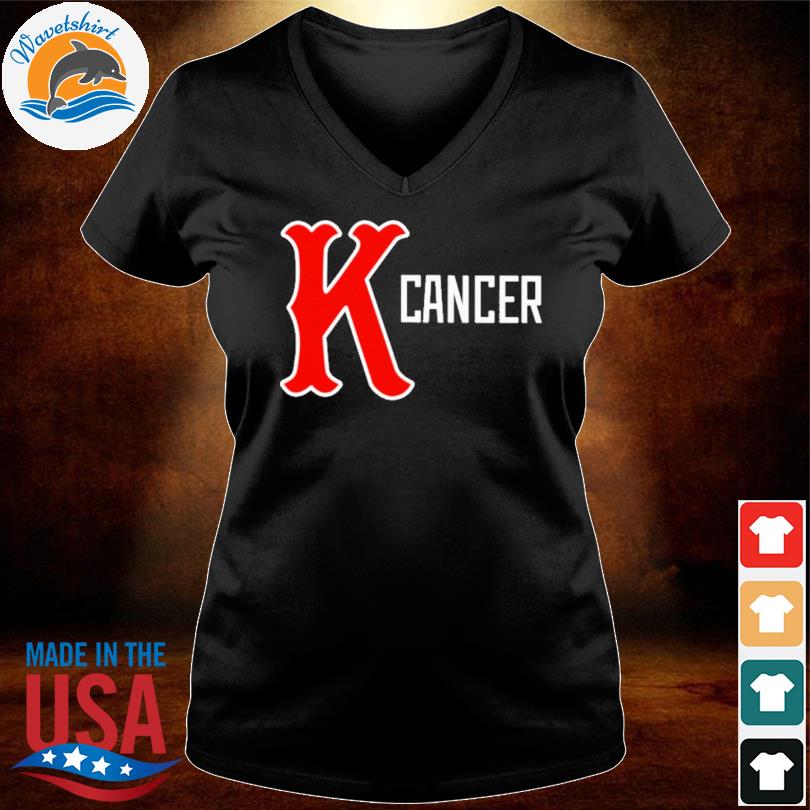 K Cancer Baseball Boston Red Sox Logo Shirt, hoodie, sweater, long