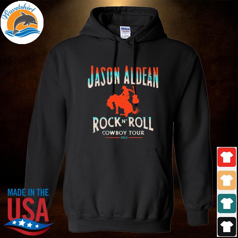 New jason aldean back in the saddle tour 2022 s Hoodied