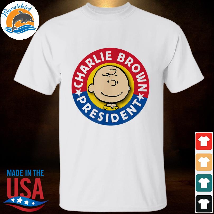 Peanuts charlie brown for president shirt