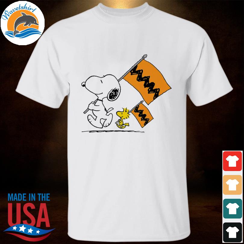 Peanuts snoopy charlie brown flags premium shirt