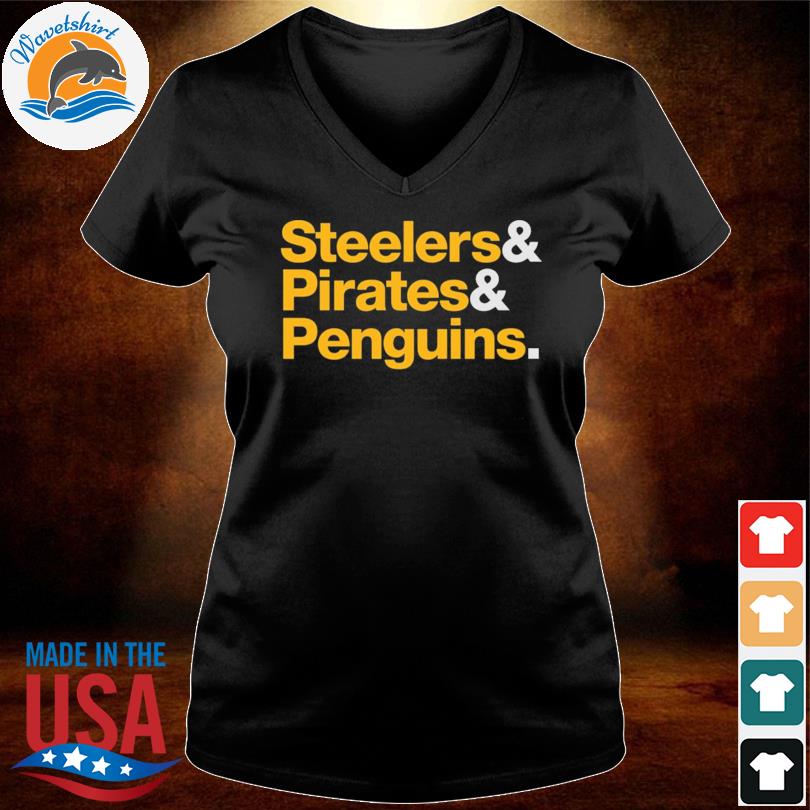 Official Logo Pittsburgh Steelers Penguins and Pirates 412 shirt, hoodie,  sweater, long sleeve and tank top