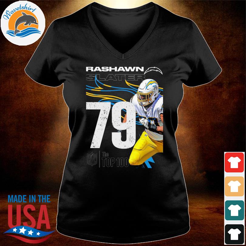 Rashawn slater is the nfl top 100 shirt, hoodie, sweater, long