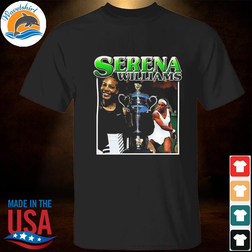 Serena williams best female player grand slam shirt