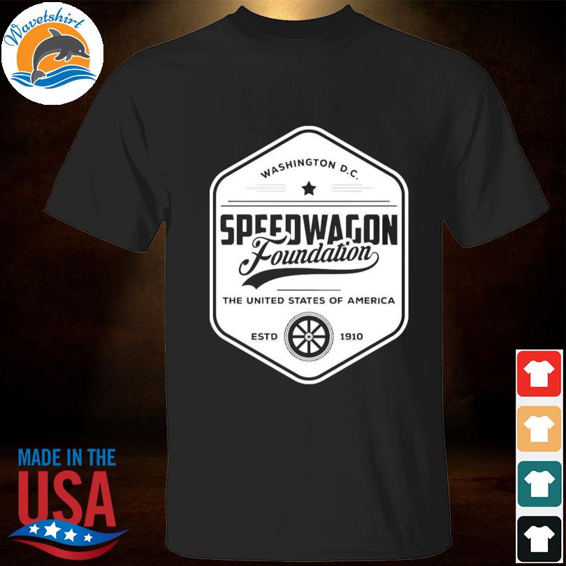 Speedwagon foundation retro the usa jojo shirt