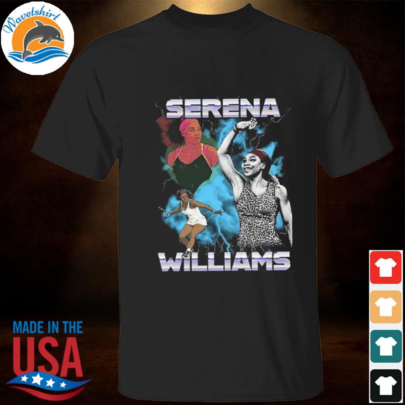 Vintage serena williams greatest female tennis shirt