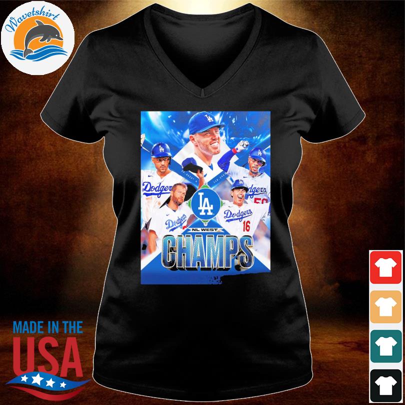 Los Angeles Dodgers NL West Champs Unisex T-Shirt - REVER LAVIE