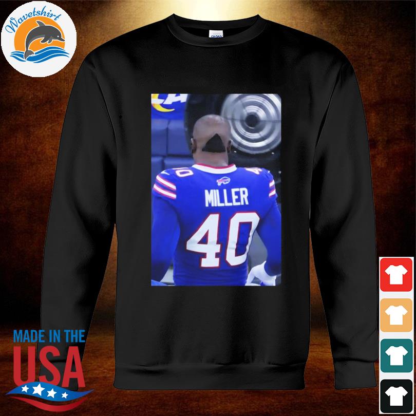 Bills von miller sporting a new haircut shirt, hoodie, sweater, long sleeve  and tank top