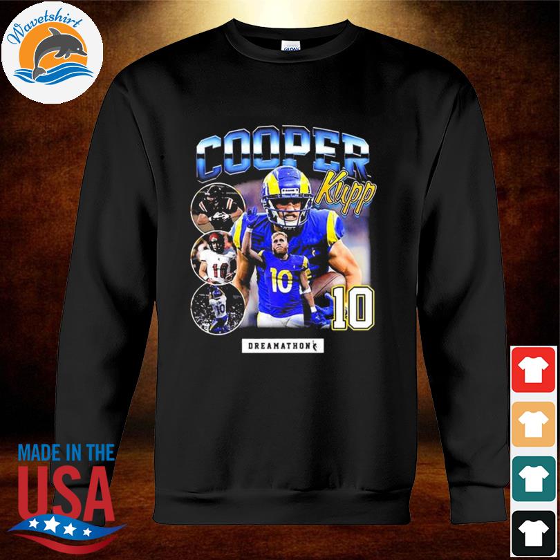 Cooper kupp 10 los angeles rams shirt, hoodie, sweater, long sleeve and  tank top