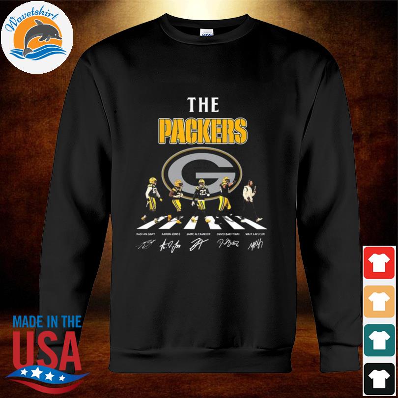 The Packers Sport Team Abbey road 2023 Signatures shirt, hoodie, sweater,  long sleeve and tank top