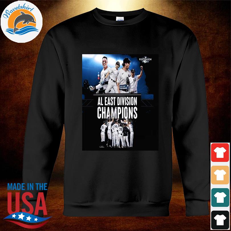 Official new York Yankees Al east division champions 2022 logo shirt,  hoodie, sweater, long sleeve and tank top