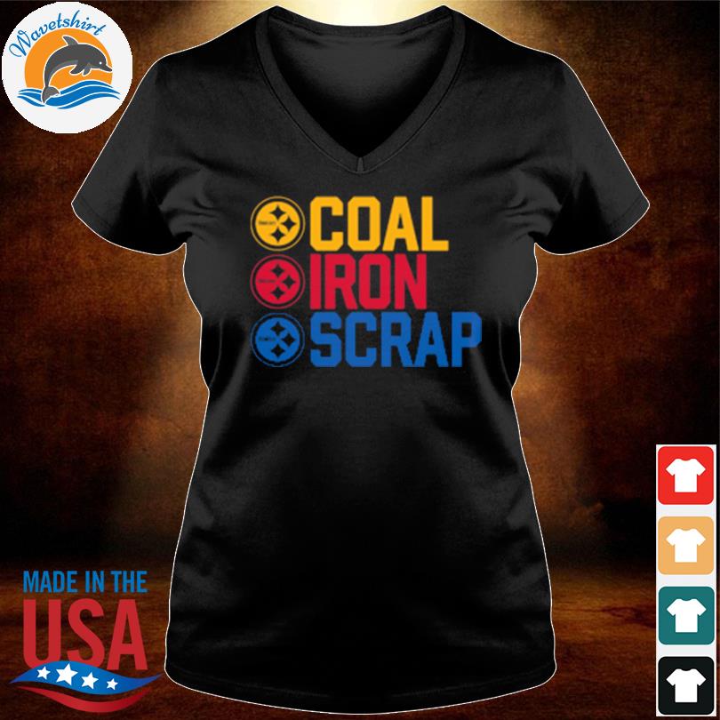 Steelers Coal Iron Scrap Shirt - Jolly Family Gifts