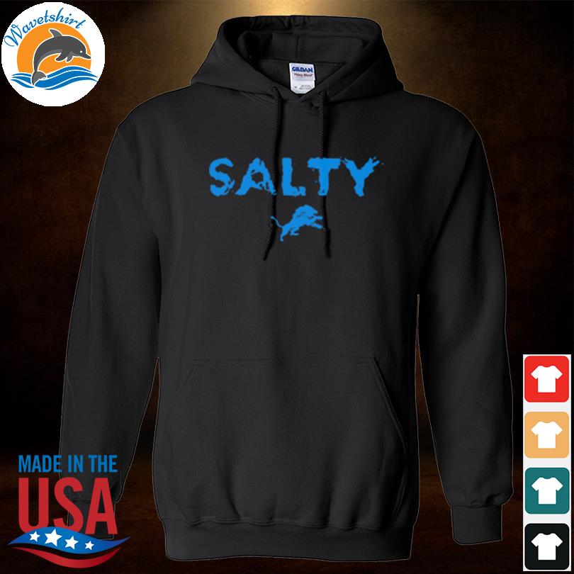 Jared Goff Wearing Salty Long Sleeve T Shirt Detroit Lions Salty Shirt Evan  Fox - Teechipus