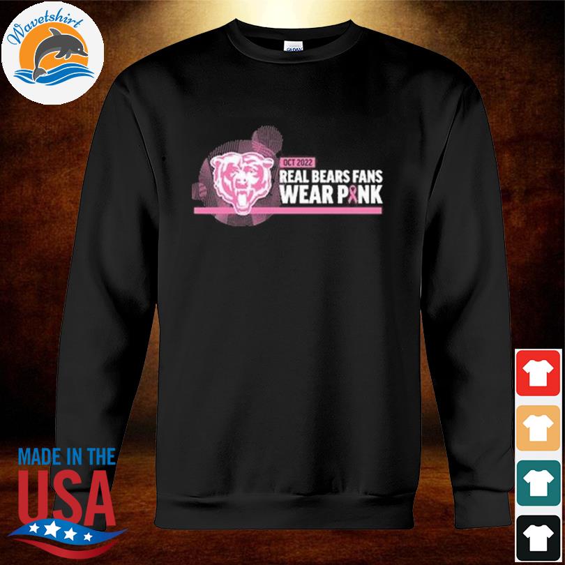 Every 'Real Bears Fans Wear Pink' t-shirt design