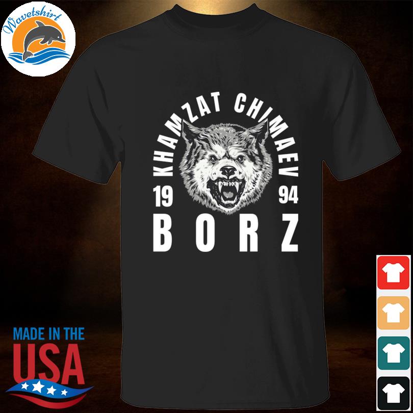 The wolf borz 1994 khamzat chimaev shirt