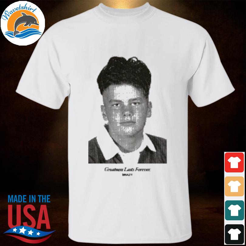 Tom Brady's Own School Yearbook Photo T-Shirt, Custom prints store