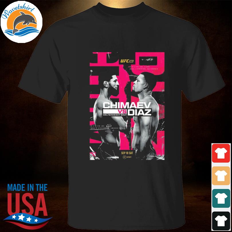 UFC Diaz Vs Chimaev T-Shirt