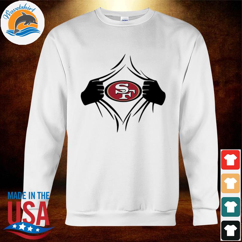 San Francisco 49ers T-Shirt Logo With Hand Open Classic