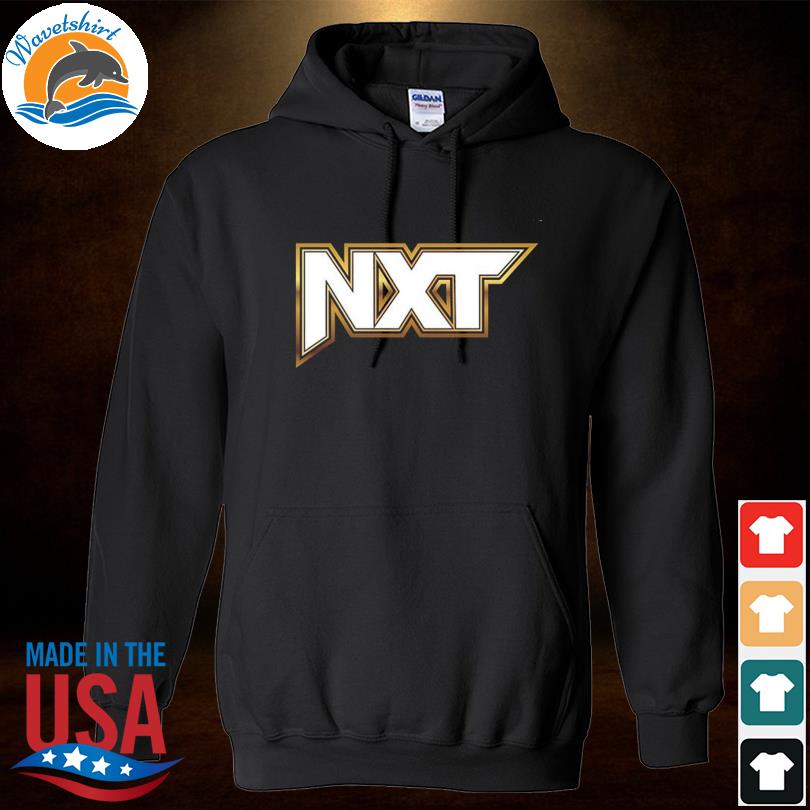 Wwe nxt new logo black and gold essential s Hoodied