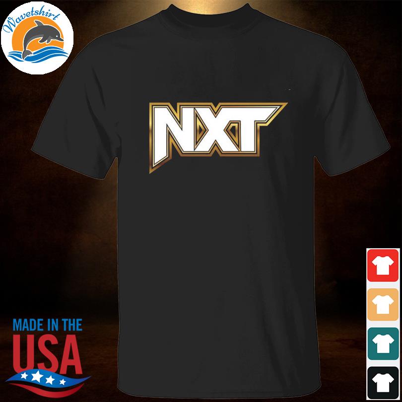 Wwe nxt new logo black and gold essential shirt