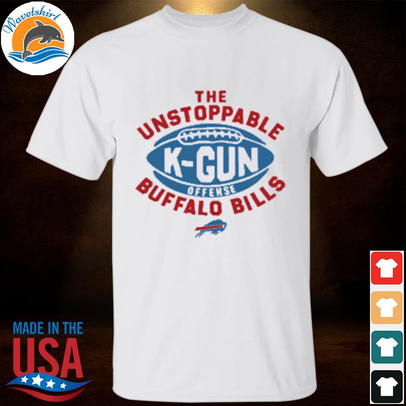 Homage buffalo bills k-gun offense the unstoppable shirt