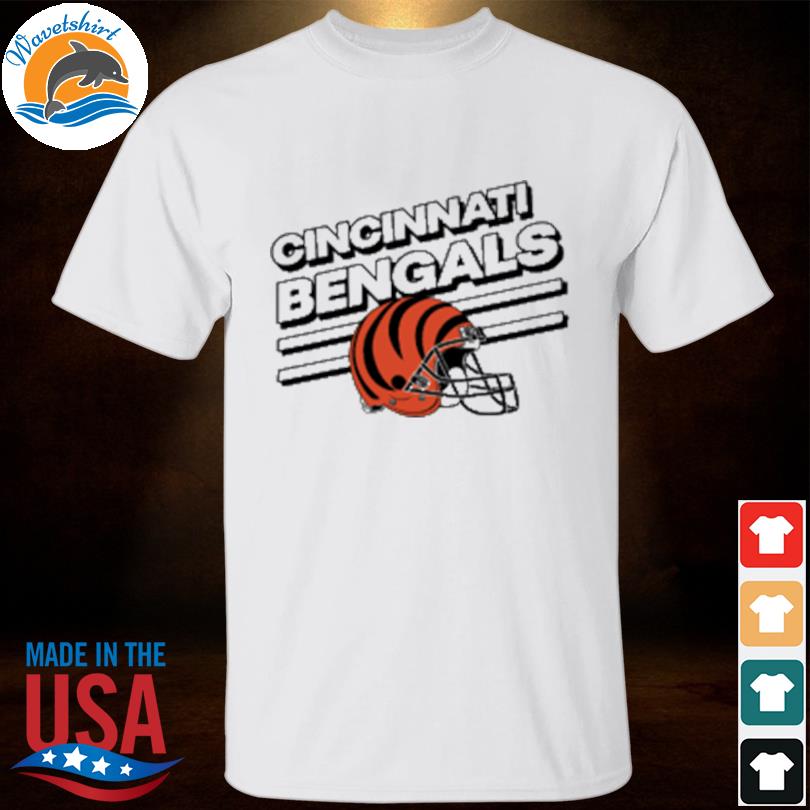 Homage Cincinnati Bengals Stripes T-Shirt
