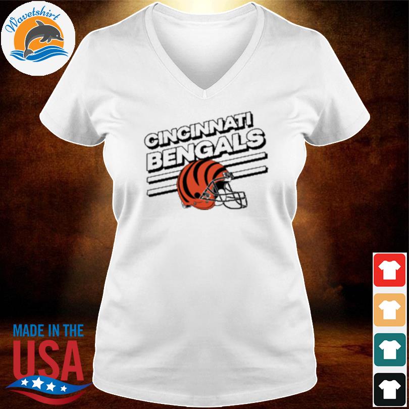 Cincinnati Bengals Stripes  Retro Cincinnati Bengals T-Shirt – HOMAGE