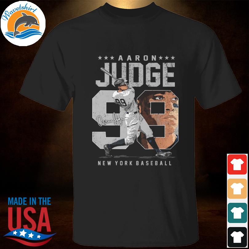 Aaron Judge 99 New York Yankees player signature baseball poster sport shirt,  hoodie, sweater, long sleeve and tank top