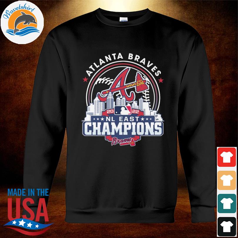 Atlanta Braves 2022 nl east champions shirt, hoodie, sweater, long sleeve  and tank top