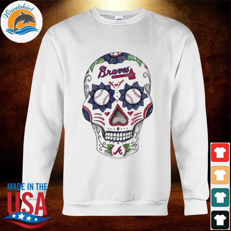 Atlanta Braves Sugar Skull 2022 shirt, hoodie, sweater, long sleeve and  tank top