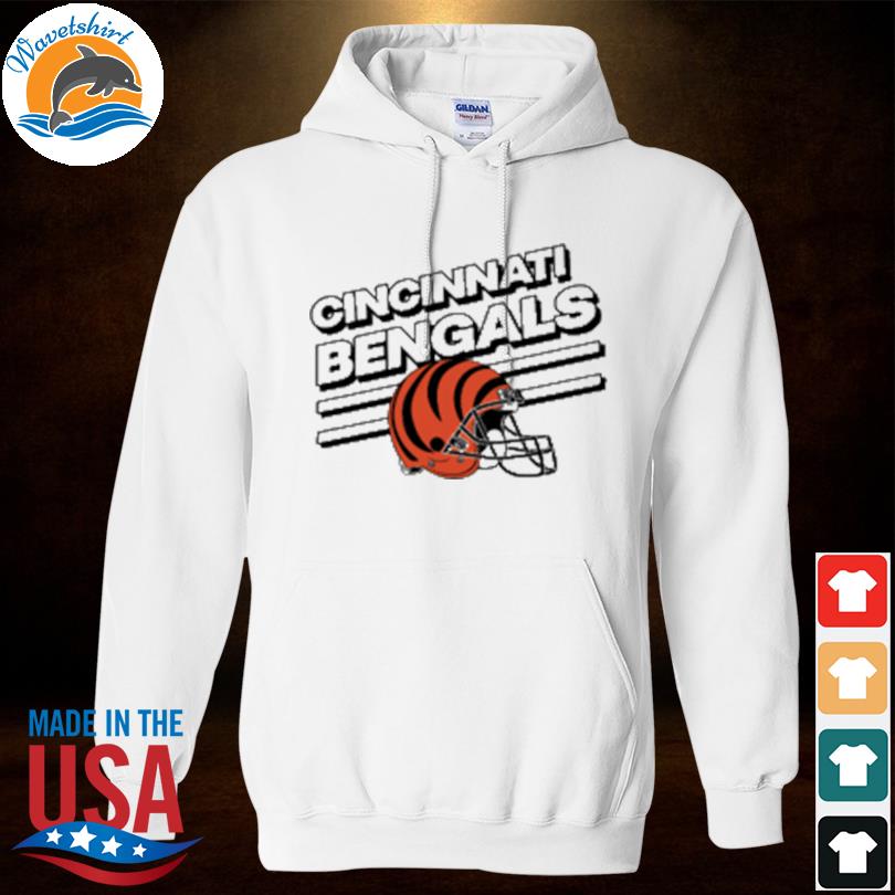 Cincinnati Bengals Stripes Hoodie