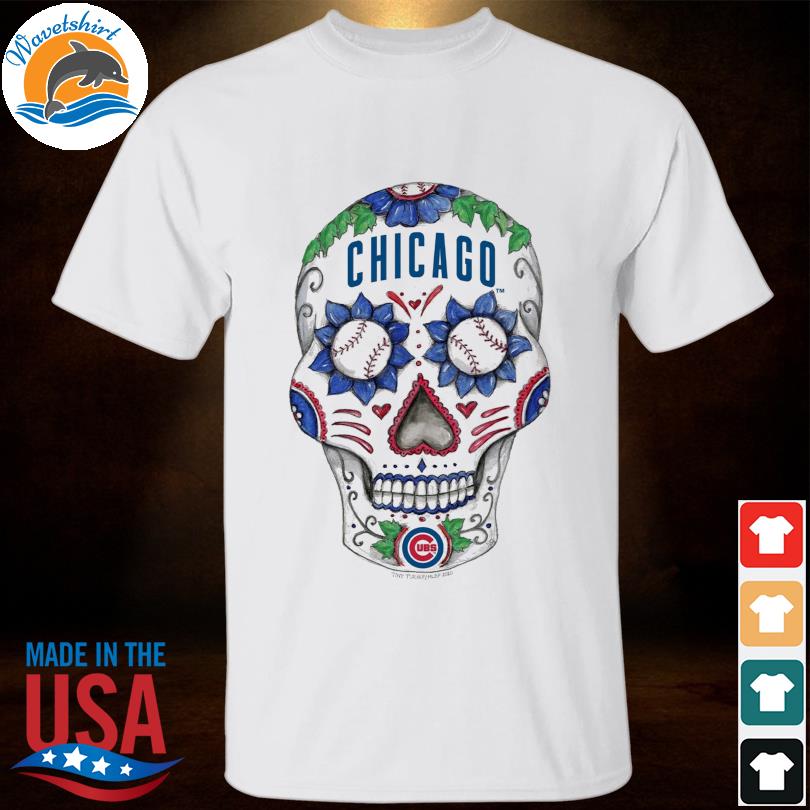 Chicago Cubs Sugar Skull shirt, hoodie, sweater, long sleeve and tank top