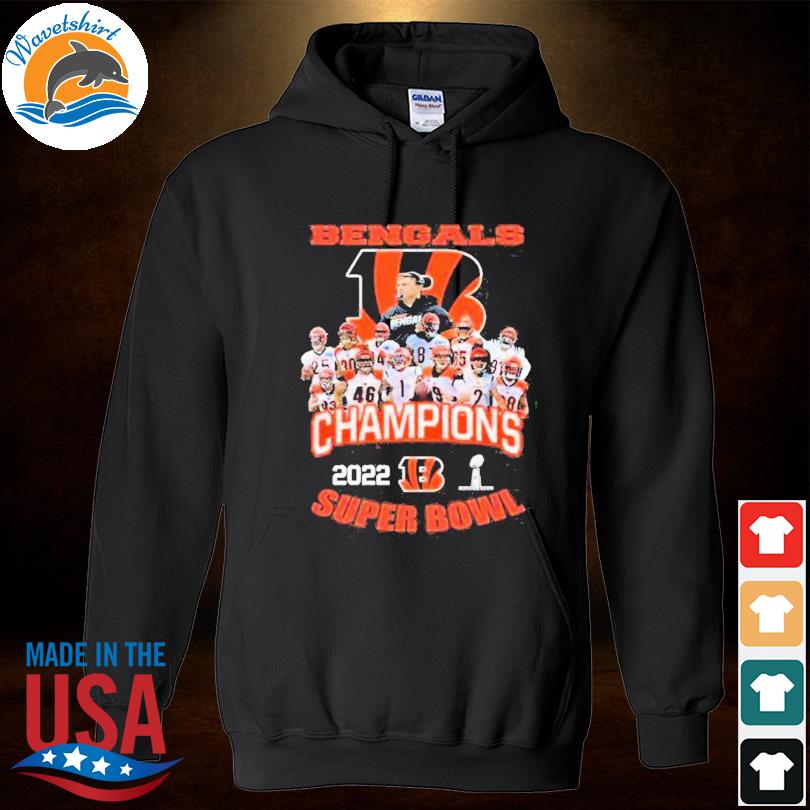 Cincinnati Bengals 2022 Super Bowl Champions Shirt, hoodie, sweater, long  sleeve and tank top