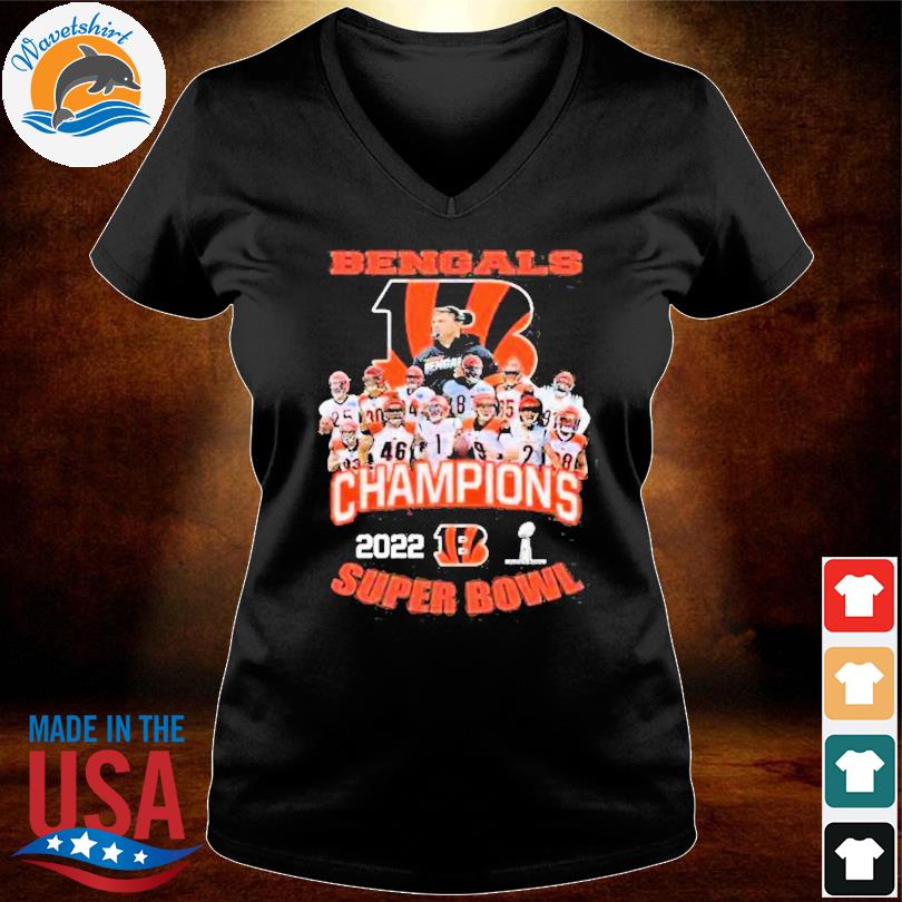 Cincinnati Bengals champions 2022 super bowl shirt, hoodie, sweater, long  sleeve and tank top