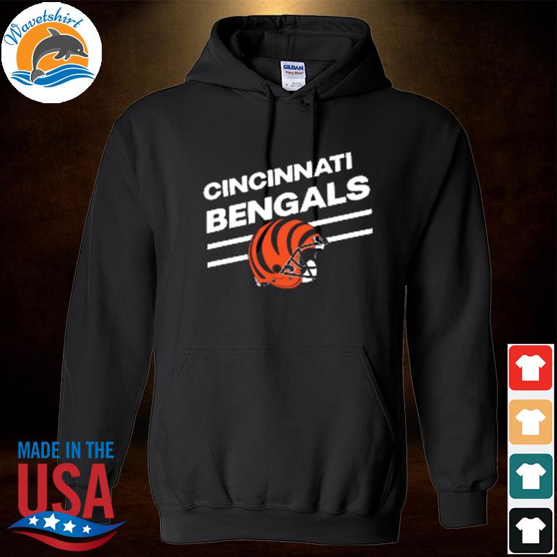 Cincinnati Bengals Stripes Hoodie