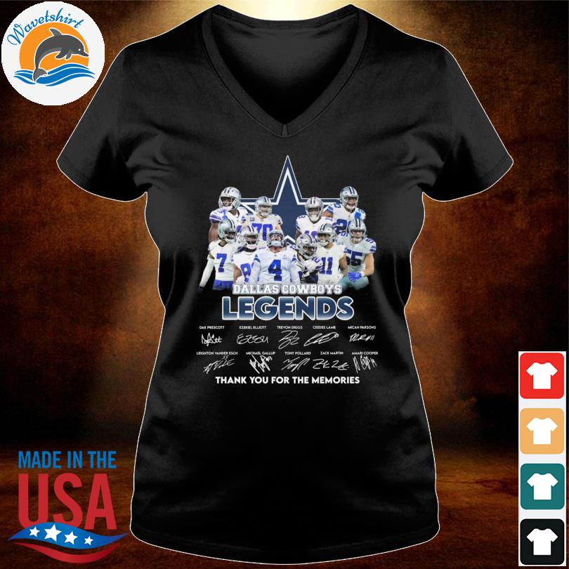 Dallas Cowboys the legends thank you for the memories shirt, hoodie,  sweater, long sleeve and tank top