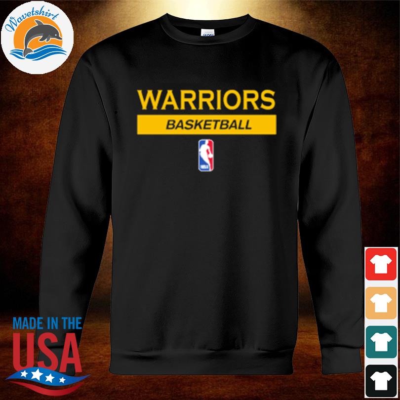 adidas Golden State Warriors Practice Performance Long Sleeve T
