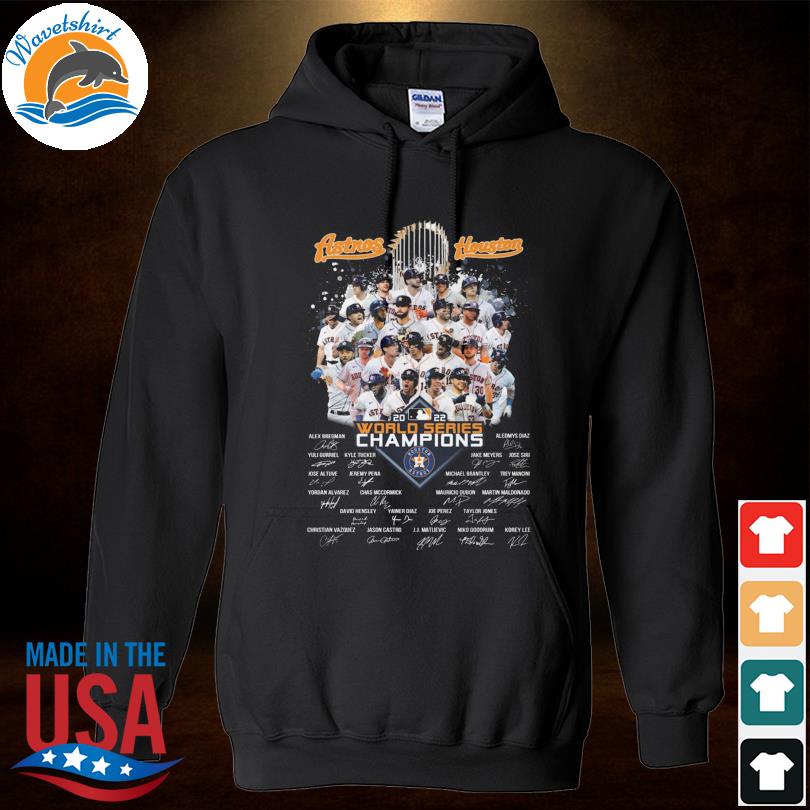 Houston Astros Player 2022 World Series Champions Signatures shirt, hoodie,  sweater, long sleeve and tank top