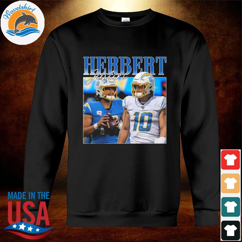 Justin Herbert Los Angeles Chargers vintage retro shirt, hoodie, sweater,  long sleeve and tank top