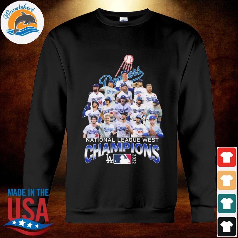 Los Angeles Dodgers National League West Champions 2022 shirt