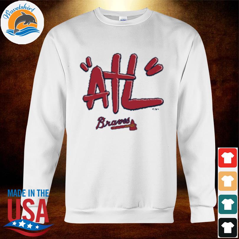 Men's Atlanta Braves White Atl Tag 2022 T-Shirt, hoodie, sweater, long  sleeve and tank top