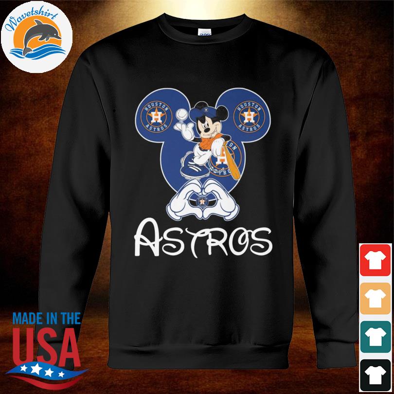 Mickey Mouse Heart Love Houston Astros 2022 Shirt, hoodie, sweater