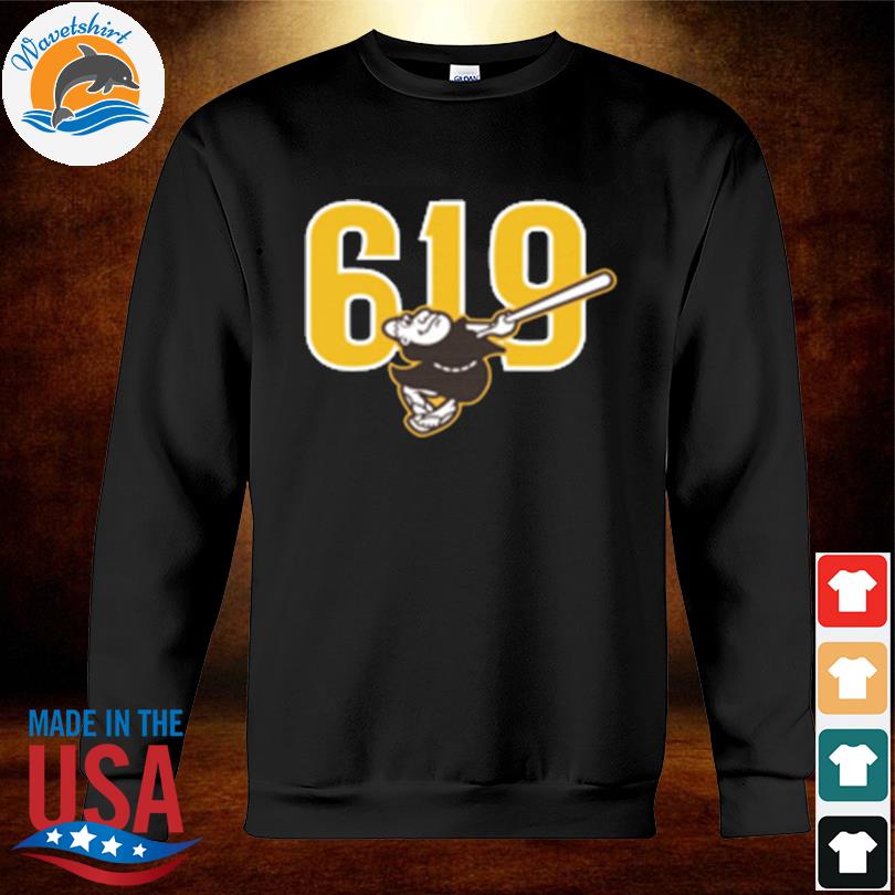 Mlb Shop San Diego Padres Brown 619 Beisbol Shirt, hoodie, sweater